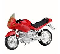 HFMXZHI Modelo a Escala de Moto Coche De Juguete Adornos Y Regalos 1/18 para BMW R1100RS Maqueta Motocicleta Motocross Aleación Simulación