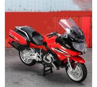 HFMXZHI Modelo a Escala de Moto Colección De Maquetas Motocicletas 1/18 para BMW R1250 RT Maqueta Juguete Aleación Juguetes Y Regalo Cumpleaños(Rosso)