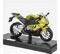 HFMXZHI Modelo a Escala de Moto Colección De Maquetas: Regalo Maqueta Motocicleta A Escala 1/18 para BMW S1000RR, Coche Juguete, Adornos En Miniatura
