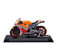 HFMXZHI Modelo a Escala de Moto Colección De Miniaturas Modelo Motocicleta Adornos para Computadora Escritorio 1:24 para Honda RC213V 2016 Coche Juguete Regalo