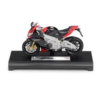 HFMXZHI Modelo a Escala de Moto Juguete De Metal Fundido A Presión 1/18 para Aprilia RSV 4 Factory Race Simulation Modelo Motocicleta Aleación Adornos Y Regalos