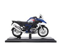 HFMXZHI Modelo a Escala de Moto Juguetes De Maquetas Motocicletas 1/18 para BMW R1200GS 2017, Vehículos Fundición A Presión Coleccionables para Pasatiempos(BLU)