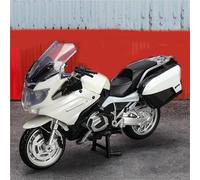HFMXZHI Modelo a Escala de Moto Maqueta De Juguete Aleación Juguetes Y Regalo Cumpleaños Colección Maquetas Motocicletas 1:18 para BMW R1250 RT(White)