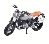 HFMXZHI Modelo a Escala de Moto Maqueta De Motocicleta Adornos para Computadora Escritorio Juguetes, Coleccionables Y Pasatiempos 1/18 para BMW R Nine T