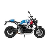 HFMXZHI Modelo a Escala de Moto Maqueta De Motocicleta Aleación Metálica Fundida Juguetes, Adornos, Regalos Cumpleaños 1/9 para BMW Latte R Nine T(BLU)