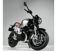 HFMXZHI Modelo a Escala de Moto Maqueta De Motocicleta Aleación Metálica Fundida Juguetes, Adornos, Regalos Cumpleaños 1/9 para BMW Latte R Nine T(Nero)