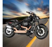 HFMXZHI Modelo a Escala de Moto Maqueta De Motocicleta Juguete 1:18 para Harley para Davidson Fat Bob 114 2022, Vehículos Fundición A Presión, Coleccionables