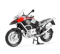 HFMXZHI Modelo a Escala de Moto Maqueta De Motocicleta Juguete para Cumpleaños 1:12 para BMW R1200GS, Adornos Aleación Fundida A Presión, Regalos
