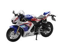 HFMXZHI Modelo a Escala de Moto Maqueta De Motocicleta Juguete Regalo, Escala 1:12, para Honda CBR1000RR-R Fireblade SP con Base Aleación, Colección En Miniatura(White)