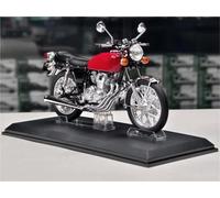 HFMXZHI Modelo a Escala de Moto Maqueta De Motocicleta Resina Y Aleación Simulación, Adornos para Computadora Escritorio Juguetes Colección, Regalo A Escala 1/12 para Honda CB400(Rosso)
