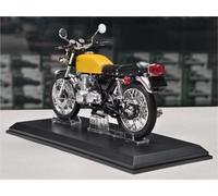 HFMXZHI Modelo a Escala de Moto Maqueta De Motocicleta Resina Y Aleación Simulación, Adornos para Computadora Escritorio Juguetes Colección, Regalo A Escala 1/12 para Honda CB400(Jaune)