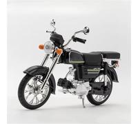 HFMXZHI Modelo a Escala de Moto Miniatura Motocicleta Regalo 1:12 para Honda JH-70, Modelo De Aleación Fundida A Presión, Juguete para Coche, Rueda Delantera, Dirección, Neumático Goma(Nero)