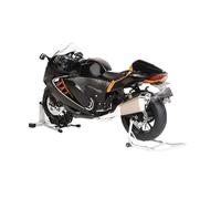 HFMXZHI Modelo a Escala de Moto Modelo De Motocicleta 1/6 para Suzuki para Hayabusa GSX-1300R, Adornos Simulación, Decoración En Caja Regalos Cumpleaños, Aleación Metal Fundido A Presión(Nero)