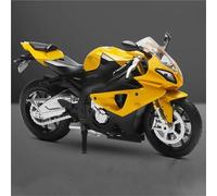 HFMXZHI Modelo a Escala de Moto Modelo De Motocicleta A Escala 1/12 Colección Adornos Aleación Metálica Y Regalos Cumpleaños para para BMW S1000 RR(Jaune)