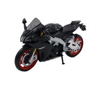 HFMXZHI Modelo a Escala de Moto Modelo De Motocicleta Aleación, Juguete Fundido A Presión Colección En Miniatura, Regalo Cumpleaños 1:12 para Aprilia RSV4(Nero)