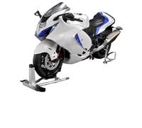 HFMXZHI Modelo a Escala de Moto Modelo De Motocicleta Aleación, Juguete Regalo 1:6 para Suzuki para Hayabusa Colección En Miniatura Serie Mini Moto(White)