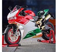 HFMXZHI Modelo a Escala de Moto Modelo De Motocicleta Fundición A Presión 1:9, Aleación, Colección, Hobby, Sonido, Luz, Juguete, Regalo, Todoterreno para Ducati 1199 Panigale