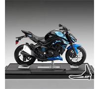 HFMXZHI Modelo a Escala de Moto Modelo De Motocicleta Fundición A Presión Aleación Metal con Base para Exhibir Colecciones, Pasatiempos, Decoración del Hogar 1:12 para Kawasaki Z1000(BLU)