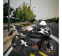 HFMXZHI Modelo a Escala de Moto Moto Todoterreno con Sonido Y Luz 1/12 para CFMOTO 450SR Colección De Vehículos Aleación Fundida A Presión(Nero)