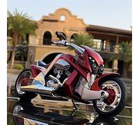 HFMXZHI Modelo a Escala de Moto para Yamaha Tyrannosaurus Rex V-Rex Modelo De Aleación De Moto Regalo De Cumpleaños Juguetes para Colección De Coches 1/12(Rex Red with Box)