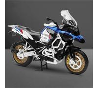HFMXZHI Modelo a Escala de Moto Regalo De Colección Coches Juguete 1/12 para BMW R1250 GS con Base Aleación Fundida A Presión Adornos para Ordenador Escritorio Maqueta Motocicleta(White)