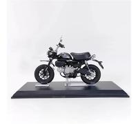 HFMXZHI Modelo a Escala de Moto Regalo De Colección Coches Juguete 1:12 para Honda para Monkey125 2022, Modelo Motocicleta Aleación, Adornos para Ordenador Escritorio(Grey)