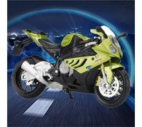 HFMXZHI Modelo a Escala de Moto Simulación De Aleación Coche Juguete Adornos Y Regalos 1:18 para BMW S1000 RR Maqueta Motocicleta Motocross