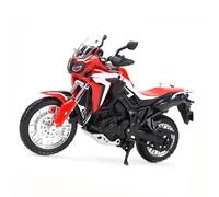 HFMXZHI Modelo a Escala de Moto Vehículos De Fundición A Presión, Juguetes Coleccionables Modelos Motocicletas Adornos Y Regalos 1/18 para Honda para Africa Twin DCT(Rosso)