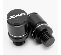 HFMXZHI Piezas de Espejo para Yamaha X-MAX 125 200 300 400 Xmax XMAX125 XMAX300 XMAX400 XMAX500 Tapones De Orificio para Espejo De Motocicleta Cubierta Tornillo M10X1.25 (Color : Nero)