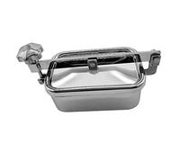 HFRSE 150x250×80mm de Cubierta Rectangular de manejo, SS304 Tank de Acero Inoxidable Hombre Sanitario, presión atmosférica, 1 por ciento