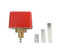 HFS-15/20 Sensor de interruptor de flujo de paleta, carcasa ABS, 0-100 °C, 10 bar, para monitoreo de aceite de agua en HVAC e industria, (HFS-15)