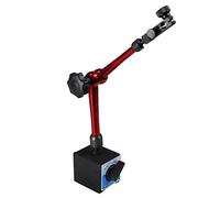 HFS (R) 132lbs/60kg Max Pull Clamp Hole Diámetro 8mm Base Magnética Ajustable Metal Indicador de Prueba Soporte Digital Nivel 35.6 cm - Soporte para herramientas