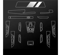 HFSWWLKJ Protectores Pantalla Compatible Con Chery Para OMODA A5 C5 2022 2023 2024 Tablero Instrumentos Automóvil Antiarañazos Tablero Piano Consola Central Cambios Película TPU Transparente(A5 RHD)