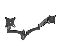 HFTEK® Dual Doble Brazo Soporte para Montaje en Pared supervisar el Apoyo Montaje de TV (DS124WB)