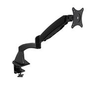 HFTEK Soporte Brazo para Monitor Soporte de Escritorio para Pantalla de 15 a 27 Pulgadas con VESA 75/100 - (DS112F Negro)
