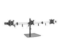 HFTEK Soporte para 1, 2 o 3 Tres monitores de Escritorio para Pantalla de 15" - 27" con VESA 75/100 (MP230S-L)