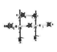HFTEK Soporte para 5 monitores de Escritorio para Pantalla de 15" - 27" con VESA 75/100 (MP235C-N)