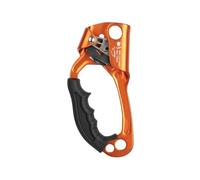 HFYSGVO Dispositivo de Ascenso Manual for Escalada en Roca al Aire Libre, Mango montañismo, Herramientas Cuerda Izquierda y Derecha(Left-Golden)