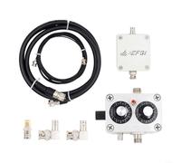 HG-20A Antena de bucle portátil 20W QRP multibanda transceptor de onda corta para ICOM-705 con cobertura de 5-30MHz 76-108MHz Construcción metálica
