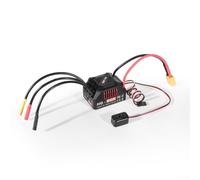 HG-80A 80A sin escobillas ESC impermeable a prueba de polvo con conexión de programación externa y ventilador para 1/10 RC Auto Buggy Truck 2-4S para Lipo para motores sin sensor (D)