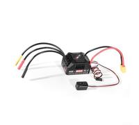 HG-80A ESC sin escobillas con programación externa para puerto para camiones RC Buggies escala 1/10 Modelos de curso corto con ajuste de fuerza de freno de arrastre (B)