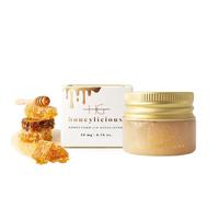 HG AESTHETICS Exfoliante Labial Honeylicious con Miel Infundida en Panal | LIP SCRUB (20 mg)