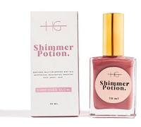 HG AESTHETICS Poción Brillante Aceite Seco con Miel | Aceite Hidratante y Brillante para Cuerpo y Rostro (ROSA BRILLANTE, 50ML)