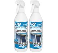 HG All Plastic Cleaner: limpiador biodegradable para múltiples superficies, UPVC, marcos de ventanas, papel pintado, plexiglás y superficies pintadas - 500 ml (Paquete de 2)
