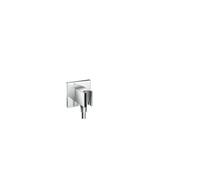 hansgrohe AXOR ShowerSolutions FixFit Unidad de portero cuadrado, 36734000, Color: cromado