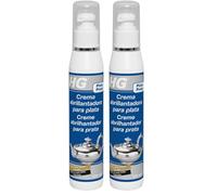 HG Crema Abrillantadora para Plata, Joyas y Accesorios con Efecto de Brillo Duradero, 125 ml (Paquete de 2)