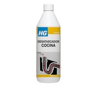 HG Desatascador Cocina, Potente Líquido Desatascador para Fregaderos de Cocina, Limpiador de Tuberías y Fosas Sépticas - 1 litro