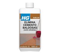 HG Elimina Cemento Baldosas (Capa Gruesa) | Removedor profesional de restos de obra en paredes y suelos | 1 Litro