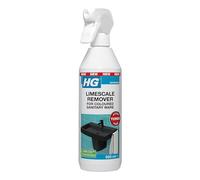 HG Eliminador de cal, artículos sanitarios de colores, potente para grifos negros, duchas, fregaderos, 500 ml
