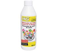 HG Eliminador de Malos Olores en el Desagüe, Instantáneo y Duradero para todo Tipo de Tuberías, 500 ml